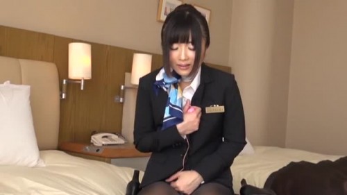 【エロ動画】高級ホテルのルームサービスのお姉さんが電マをみつけてオナニー！ｗ【素人】